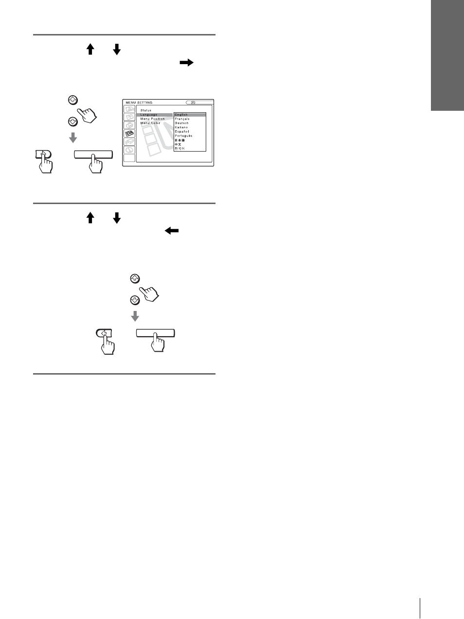 Sony Cineza VPL-HS2 User Manual | Page 17 / 132