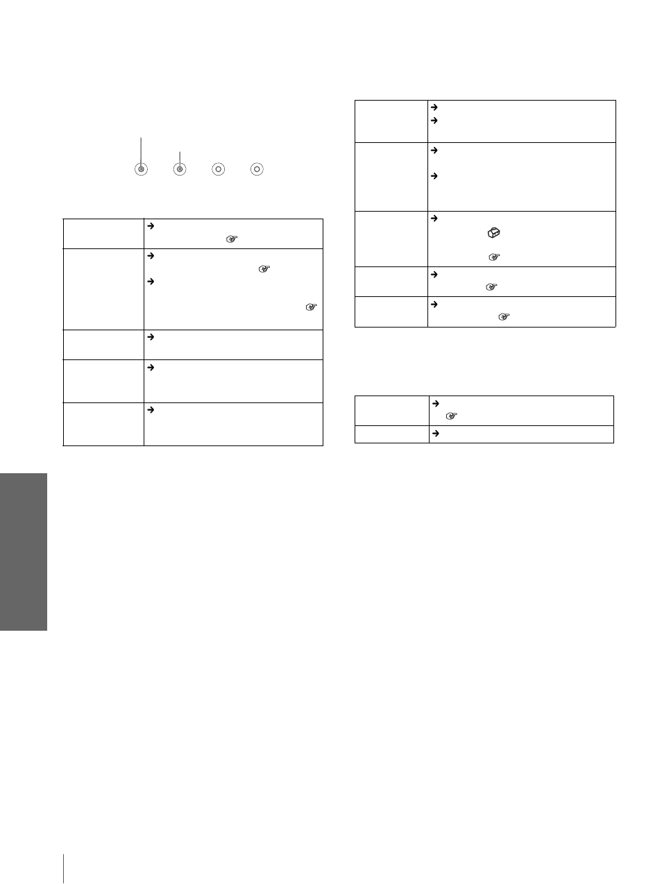 Oth e rs, Indicators, Warning messages | Caution messages | Sony Cineza VPL-HS2 User Manual | Page 30 / 132