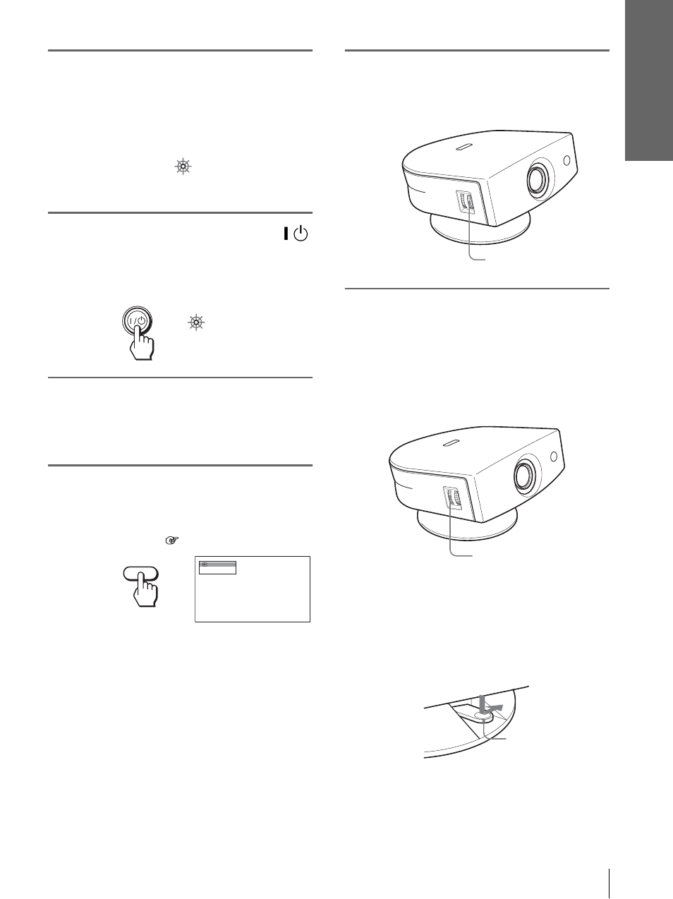 Sony Cineza VPL-HS2 User Manual | Page 55 / 132