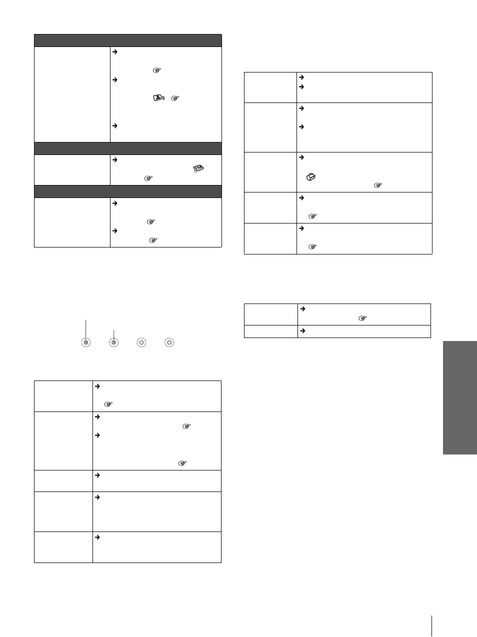 Dive rs, Indicateur, Messages d’avertissement | Messages de précaution | Sony Cineza VPL-HS2 User Manual | Page 73 / 132