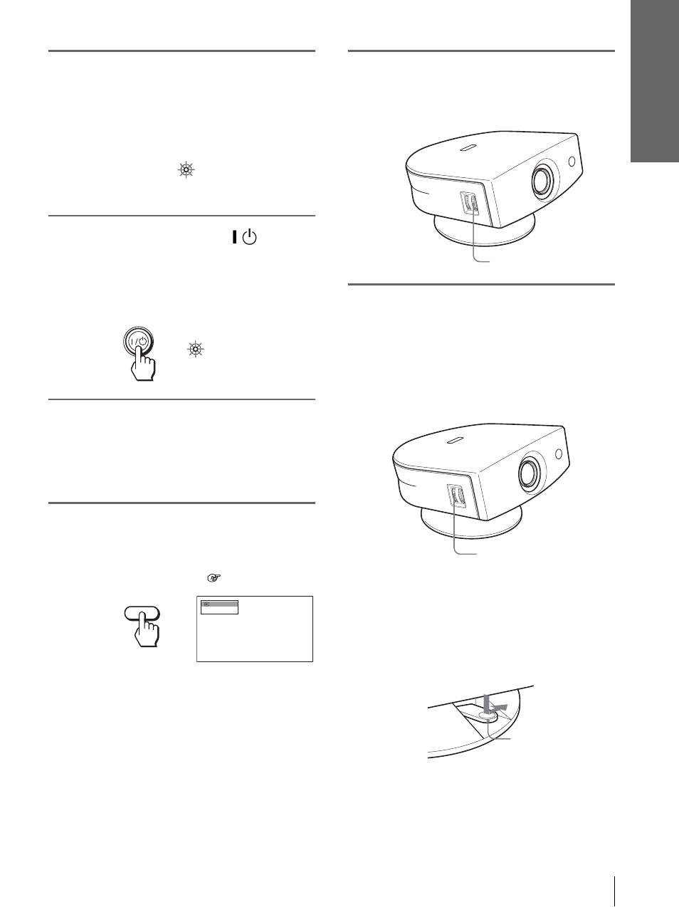 Sony Cineza VPL-HS2 User Manual | Page 99 / 132