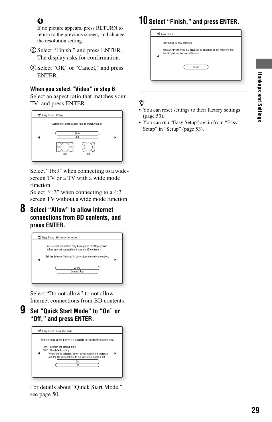 Sony BDPS360 User Manual | Page 29 / 79