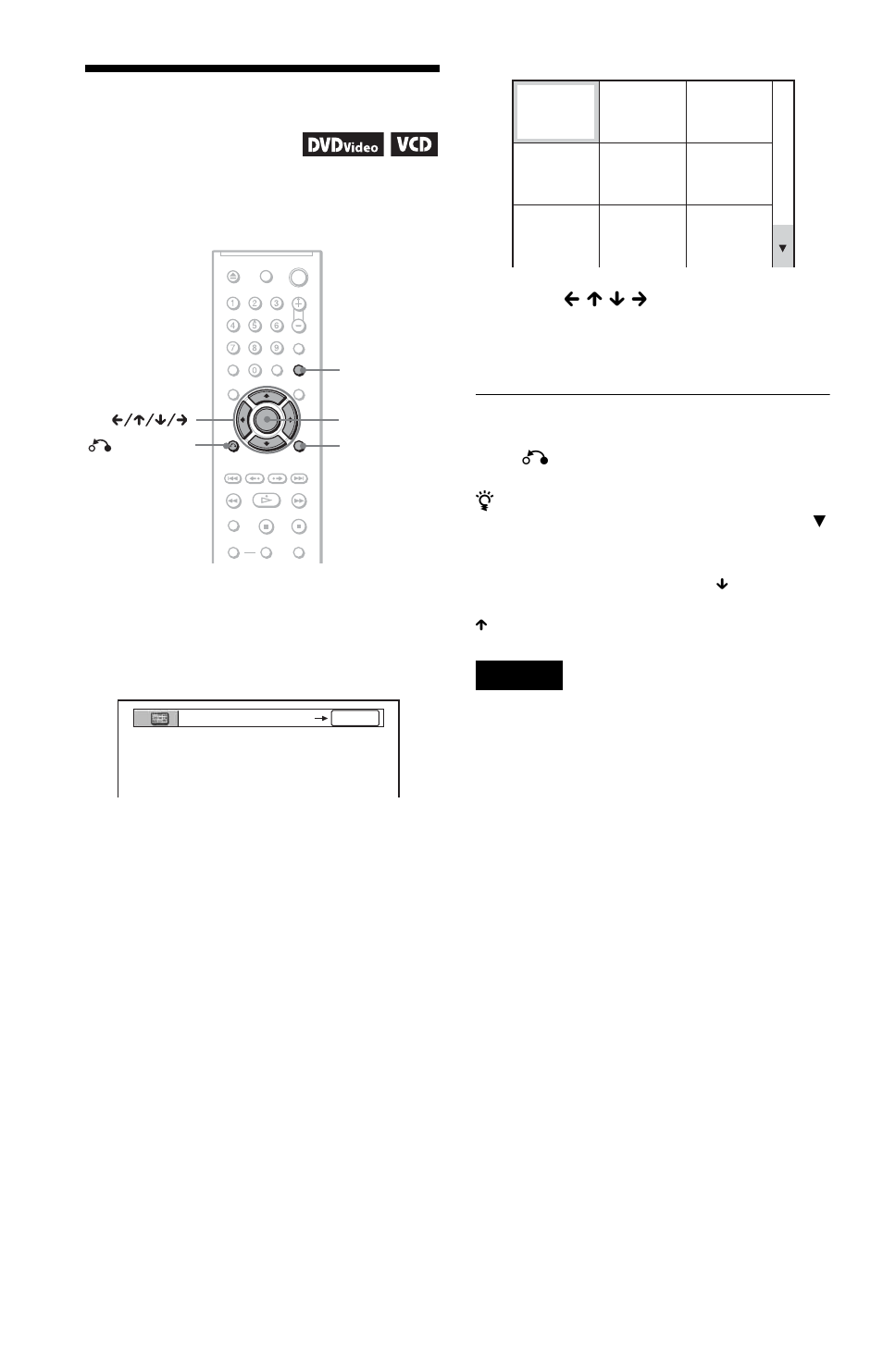 L1 - searching by scene (picture navigation), Searching by scene, Button (34, 50) | Sony DVP-NS37 User Manual | Page 34 / 76