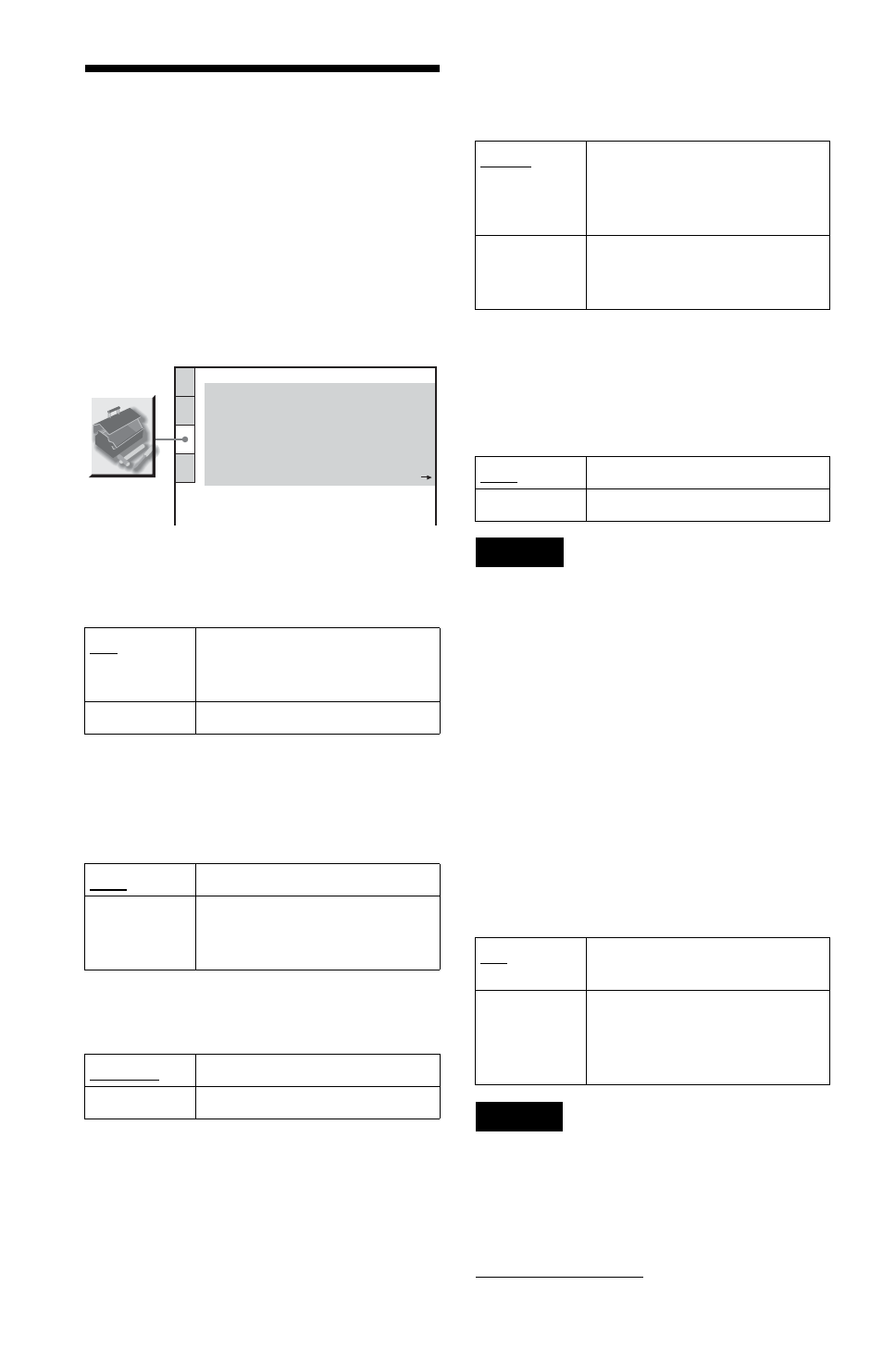 L1 - custom settings (custom setup), Custom settings (cus, Custom settings | Custom setup) | Sony DVP-NS37 User Manual | Page 64 / 76