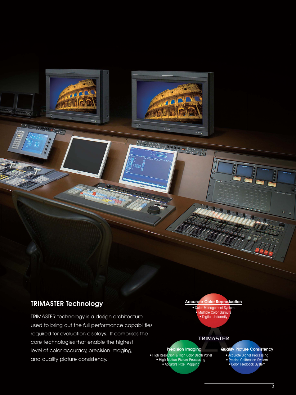 Trimaster technology | Sony BVM-L230 User Manual | Page 3 / 20