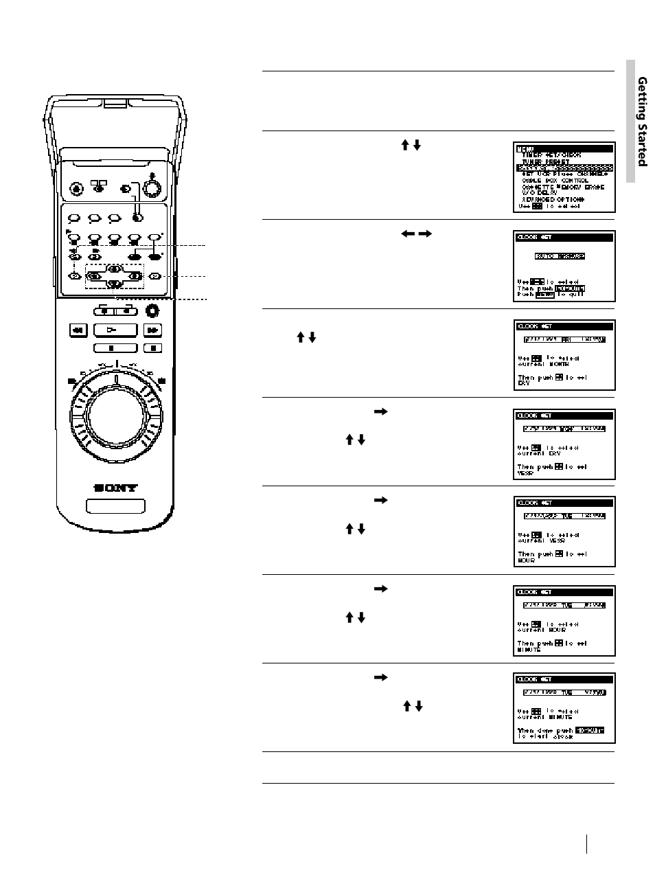 Sony DHR-1000 User Manual | Page 29 / 112