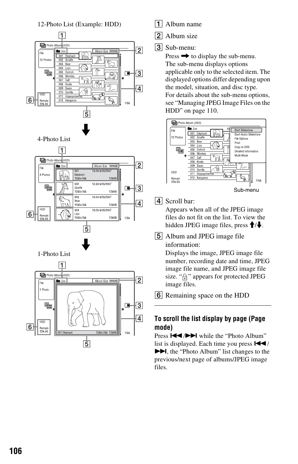 Sony AT107 User Manual | Page 106 / 160