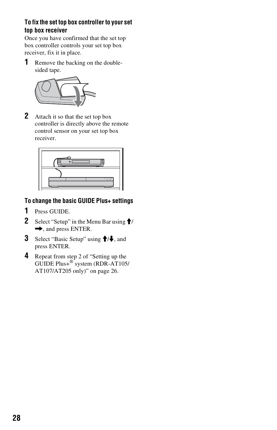 Sony AT107 User Manual | Page 28 / 160