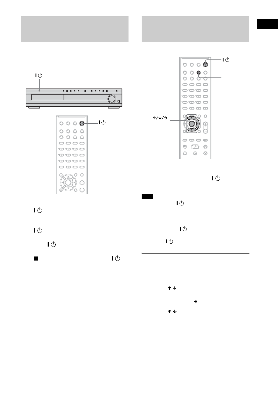 Step 5: connecting the ac power cord (mains lead), Step 6: turning off the demonstration, Setting the demonstration mode on/off | Step 5: connecting the ac power cord, Mains lead), Step 6: turning off, The demonstration | Sony DAV-DX170 User Manual | Page 27 / 96