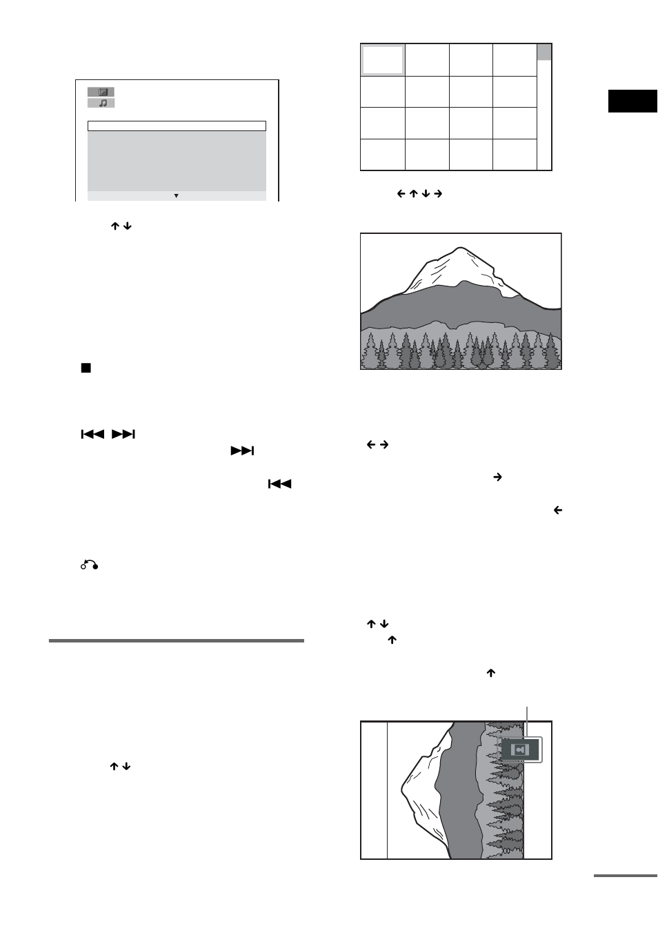 Selecting a jpeg image file | Sony DAV-DX170 User Manual | Page 41 / 96