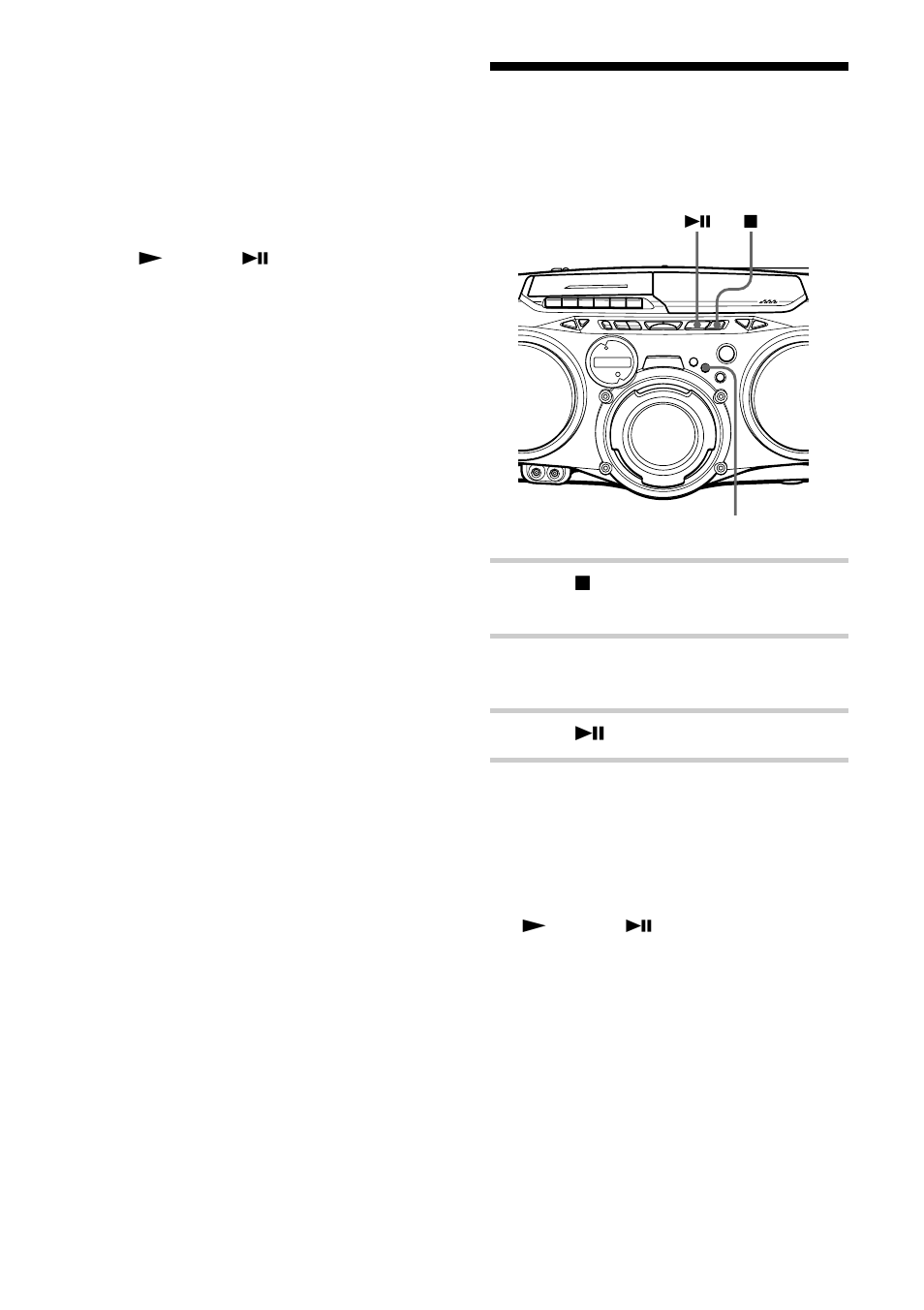 Playing tracks in random order (shuffle play), Playing tracks in random order | Sony CFD-G70 User Manual | Page 14 / 60