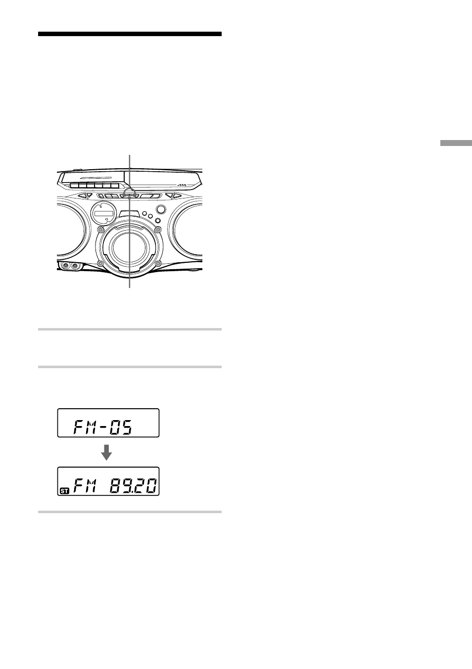 Playing preset radio stations | Sony CFD-G70 User Manual | Page 17 / 60