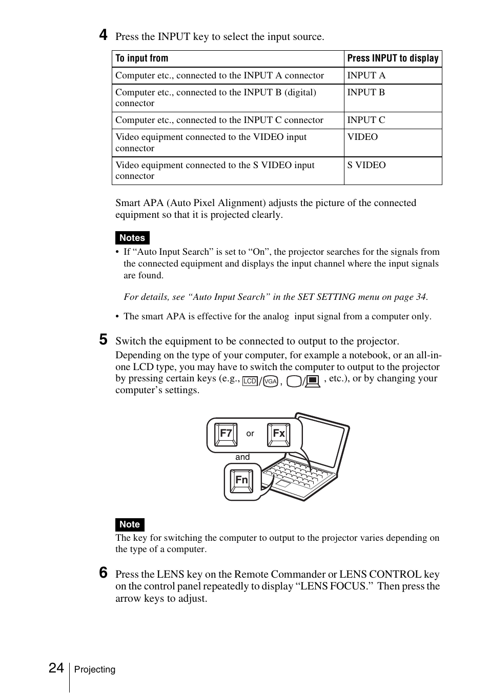 Sony FX52L User Manual | Page 24 / 57