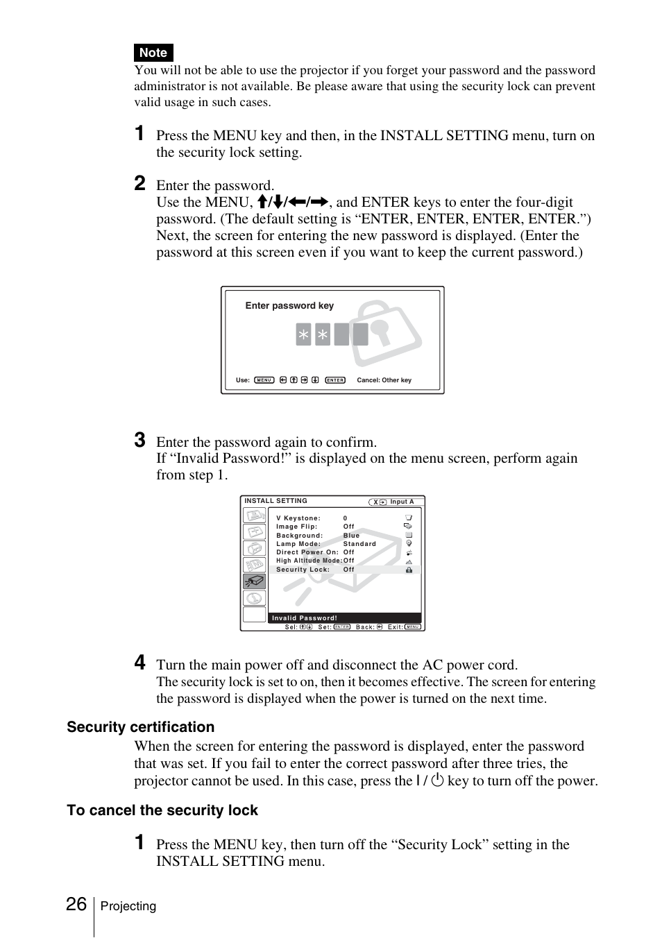 Sony FX52L User Manual | Page 26 / 57