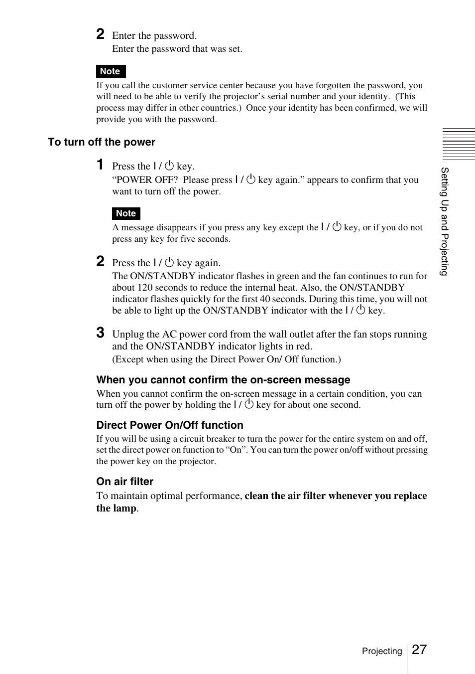 Sony FX52L User Manual | Page 27 / 57
