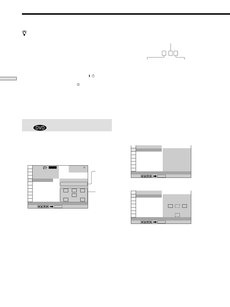 Dolby digital 3 / 2 | Sony DVP-CX860 User Manual | Page 48 / 96