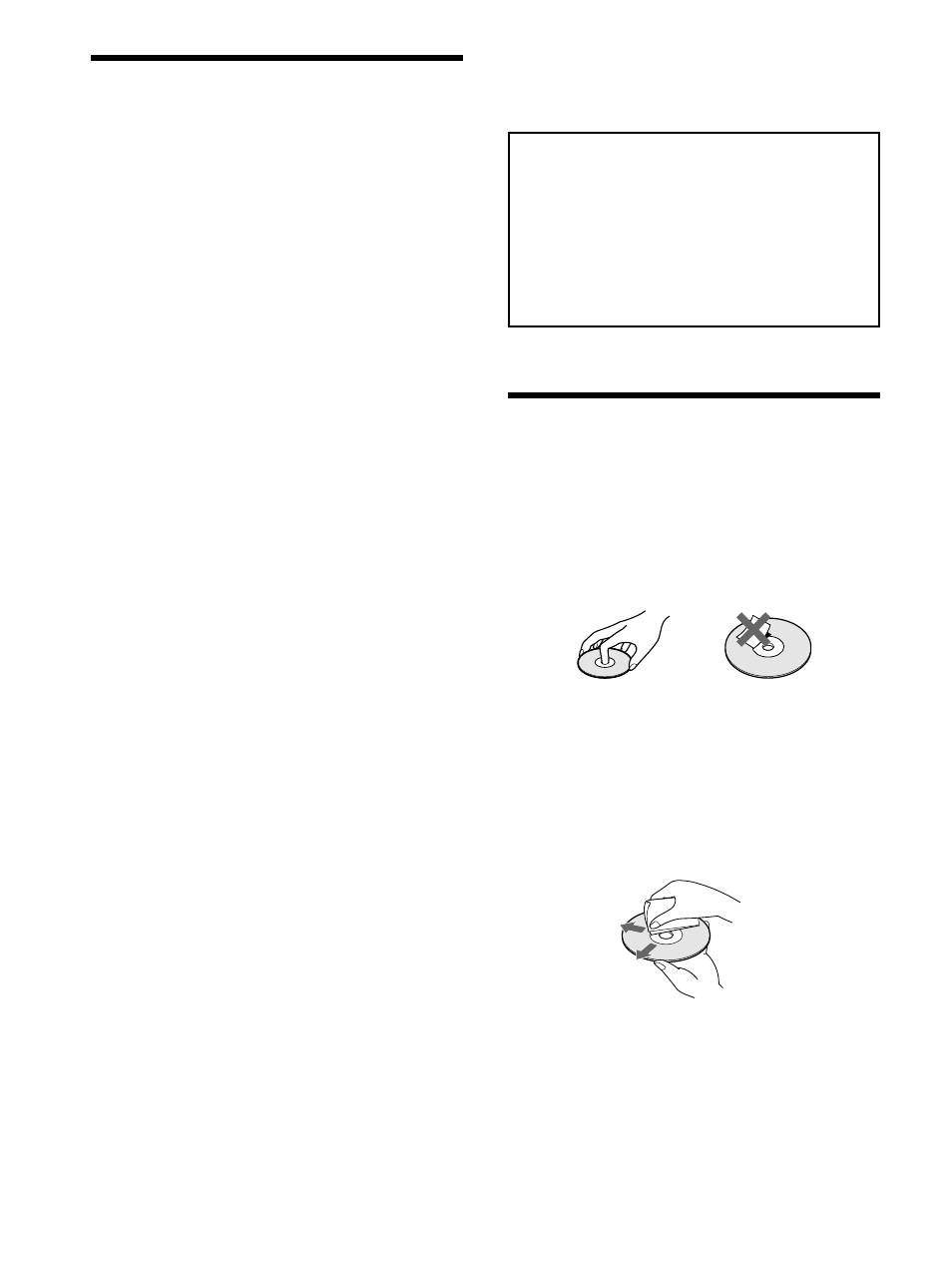 Precautions, Notes about the discs | Sony DVP-CX860 User Manual | Page 6 / 96