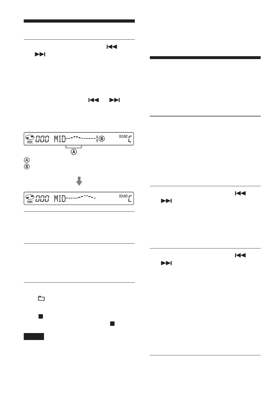 Mmid, The g-protection function | Sony D-NE900LS User Manual | Page 26 / 128