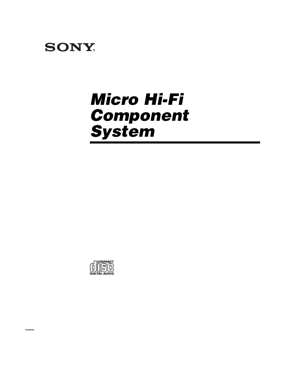 Sony CMT-HPX7 User Manual | 36 pages