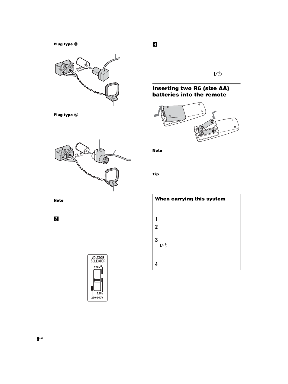 Sony CMT-HPX7 User Manual | Page 8 / 36