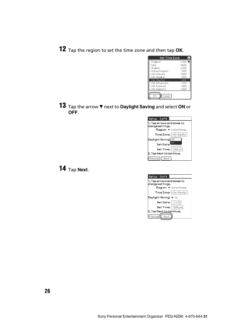 Sony PEG-NZ90 User Manual | Page 26 / 115