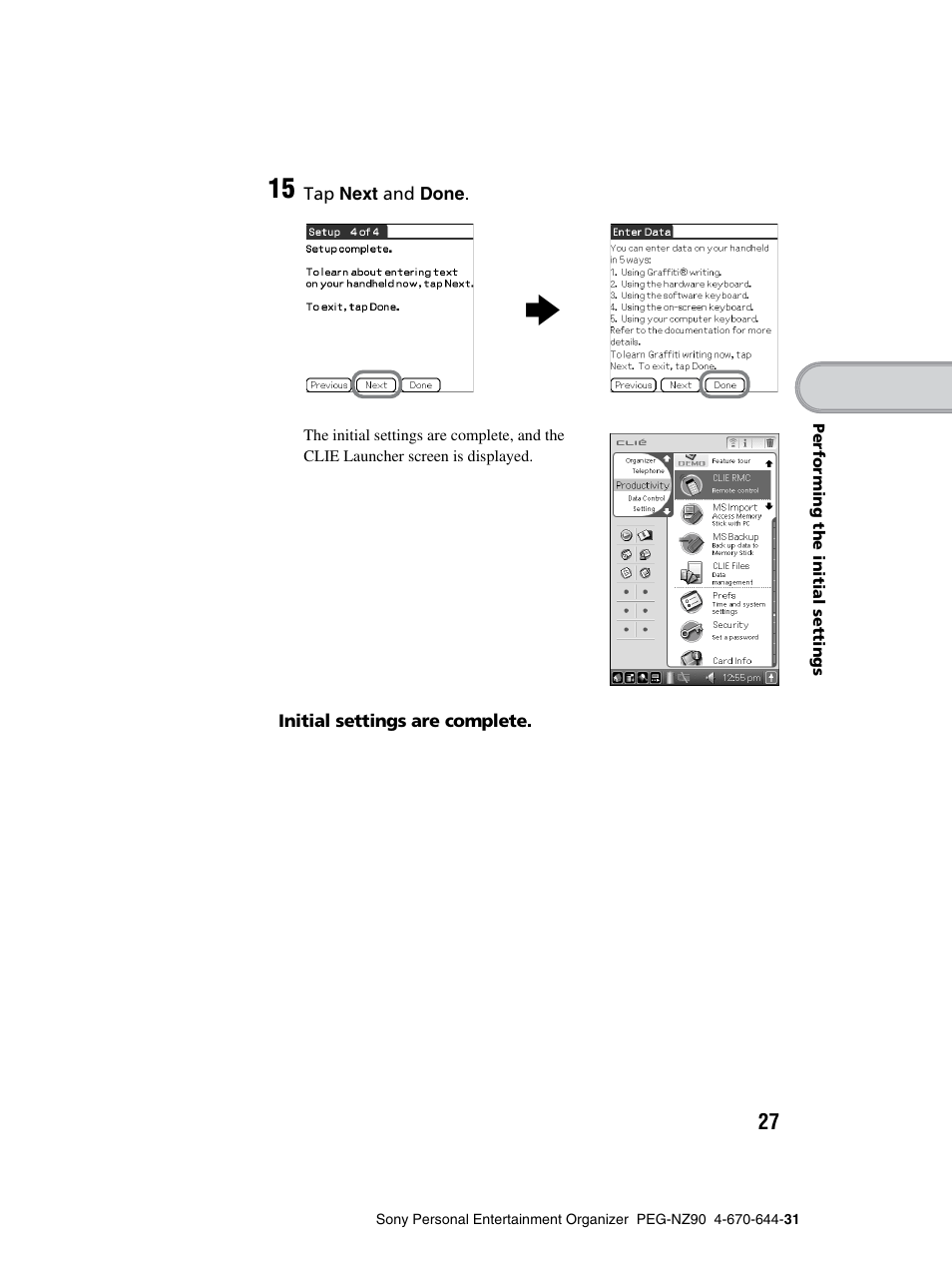 Sony PEG-NZ90 User Manual | Page 27 / 115