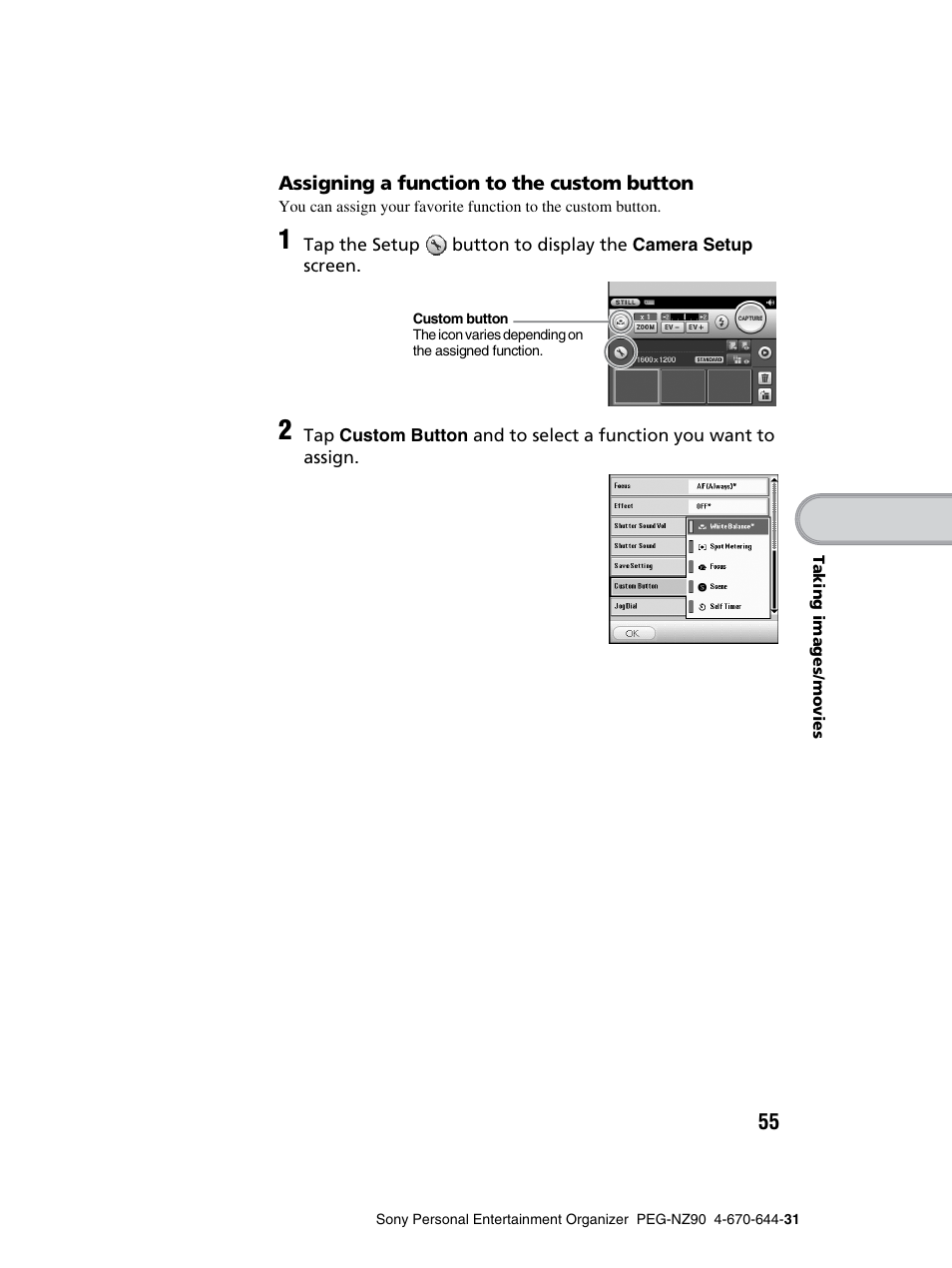 Sony PEG-NZ90 User Manual | Page 55 / 115