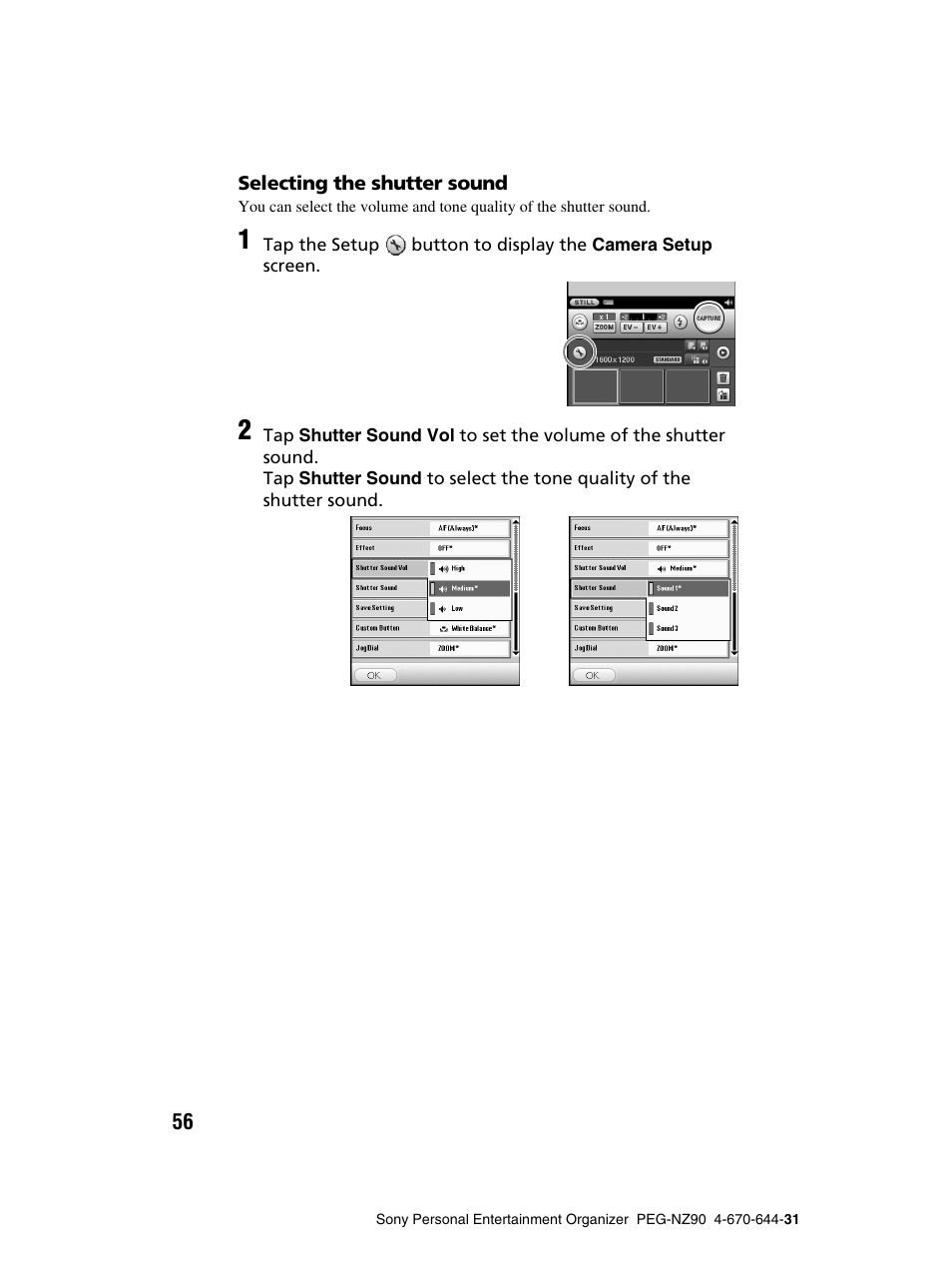 Sony PEG-NZ90 User Manual | Page 56 / 115