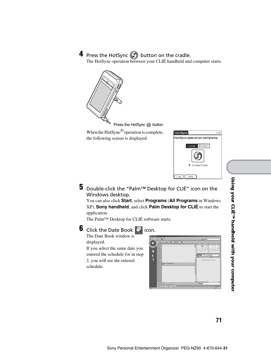 Sony PEG-NZ90 User Manual | Page 71 / 115