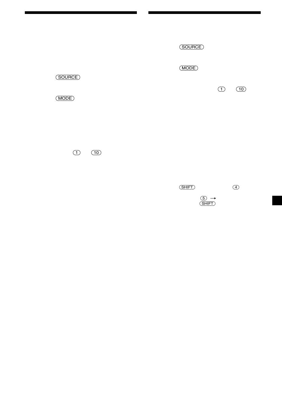 11 motta de lagrade kanalerna, Lagra endast de önskade kanalerna | Sony CDX-C5850R User Manual | Page 101 / 124