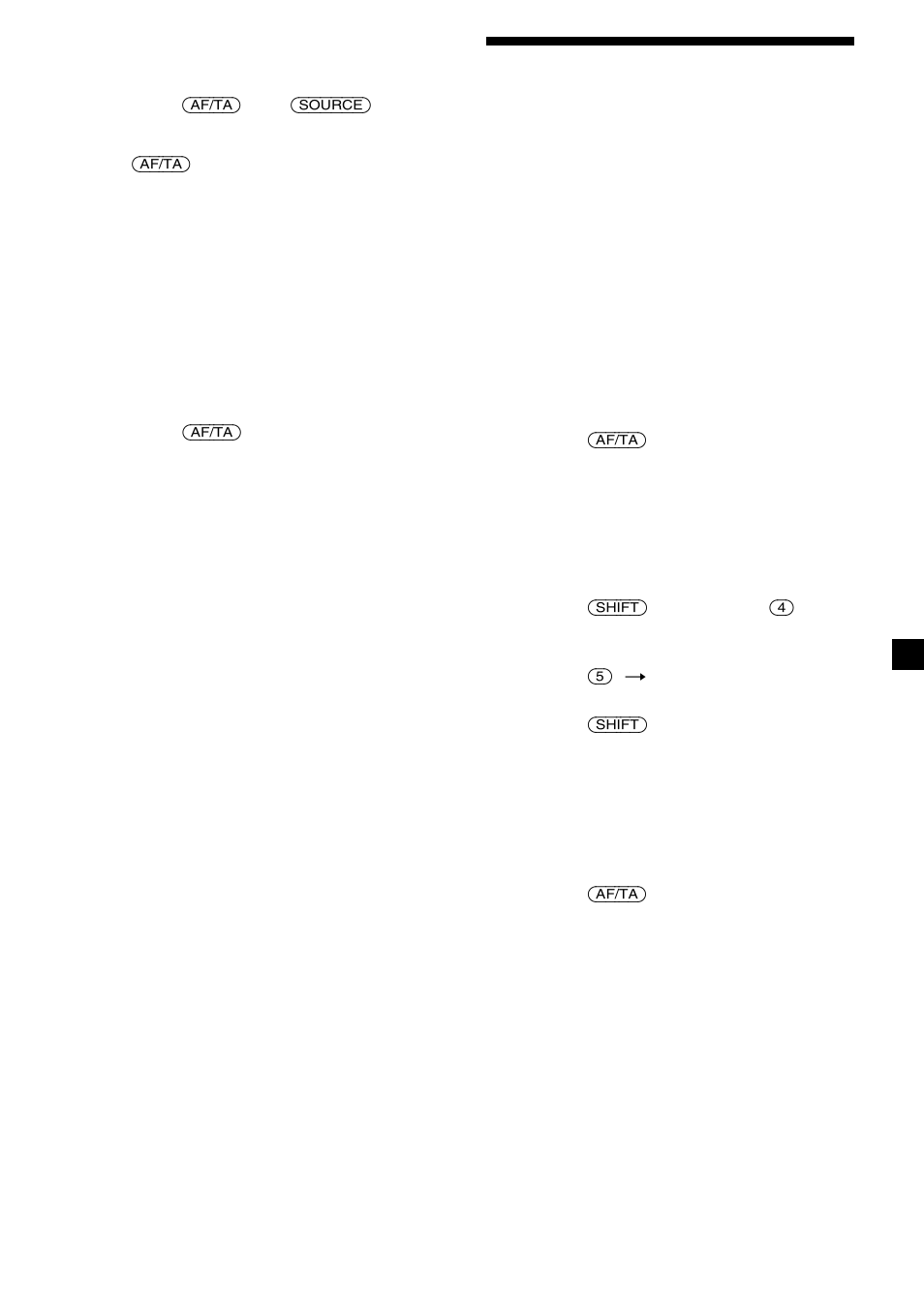 Förinställa rds-kanalerna med af och ta data | Sony CDX-C5850R User Manual | Page 105 / 124