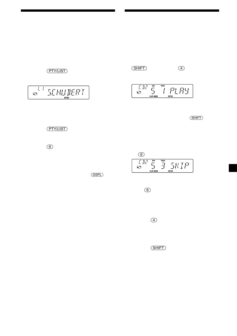 25 hitta en cd-skiva efter namn, Välja spår för uppspelning | Sony CDX-C5850R User Manual | Page 115 / 124