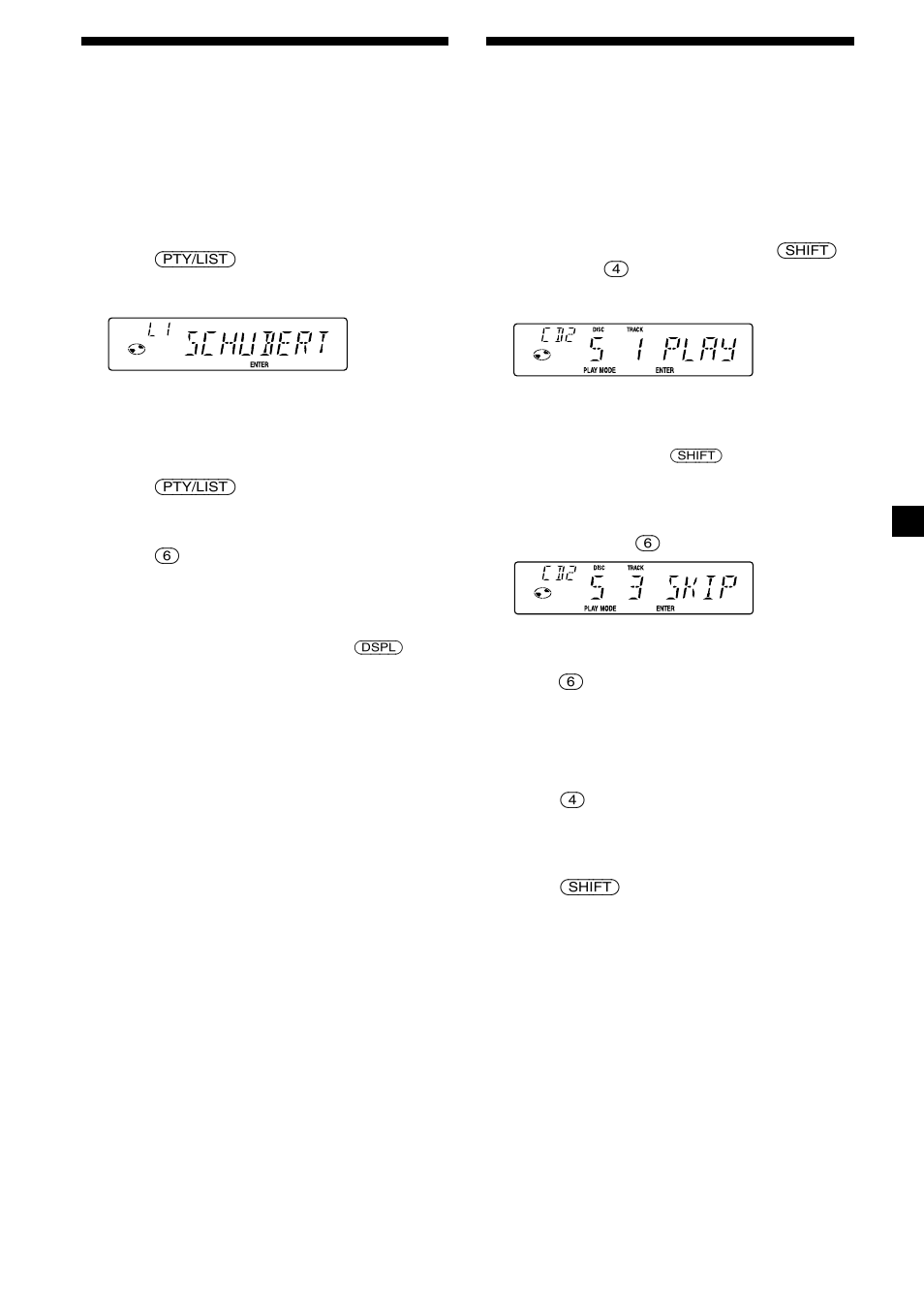 25 locating a disc by name, Selecting specific tracks for playback | Sony CDX-C5850R User Manual | Page 25 / 124