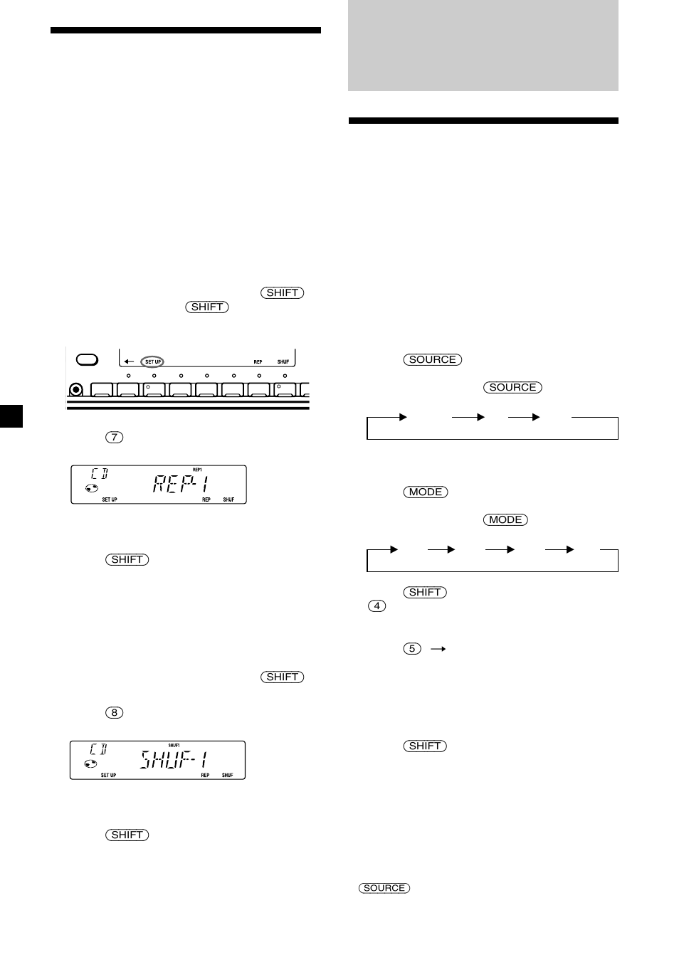 Radio | Sony CDX-C5850R User Manual | Page 40 / 124