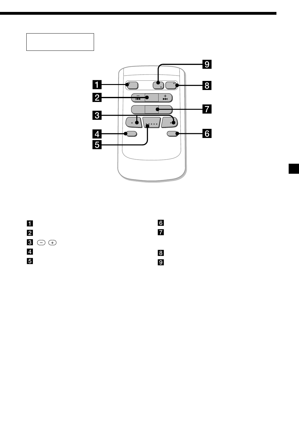 Optional wireless remote (rm-x47), 8 source button 9 mode/dir button | Sony CDX-C5850R User Manual | Page 5 / 124