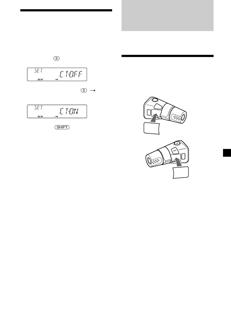 Outras funções, 17 acerto automático do relógio, Identificação do comando rotativo | Sony CDX-C5850R User Manual | Page 77 / 124