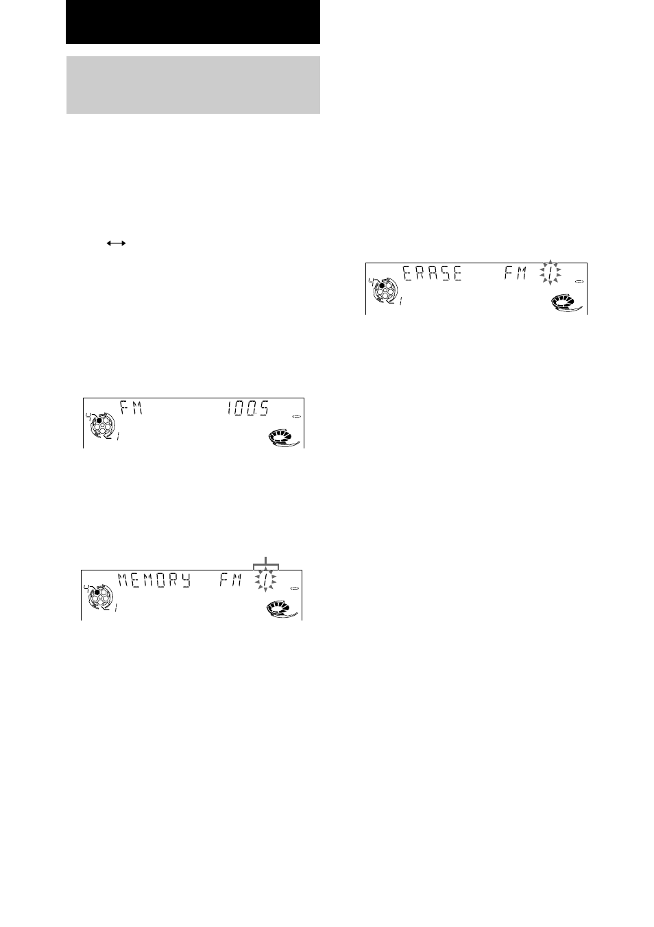 Sintonizador | Sony LBT-XG60 User Manual | Page 72 / 92