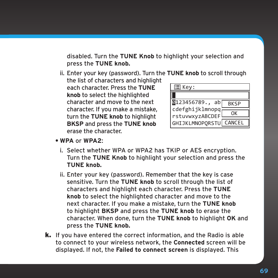 Appendix: manual network configuration | Sony TTR1 User Manual | Page 69 / 88