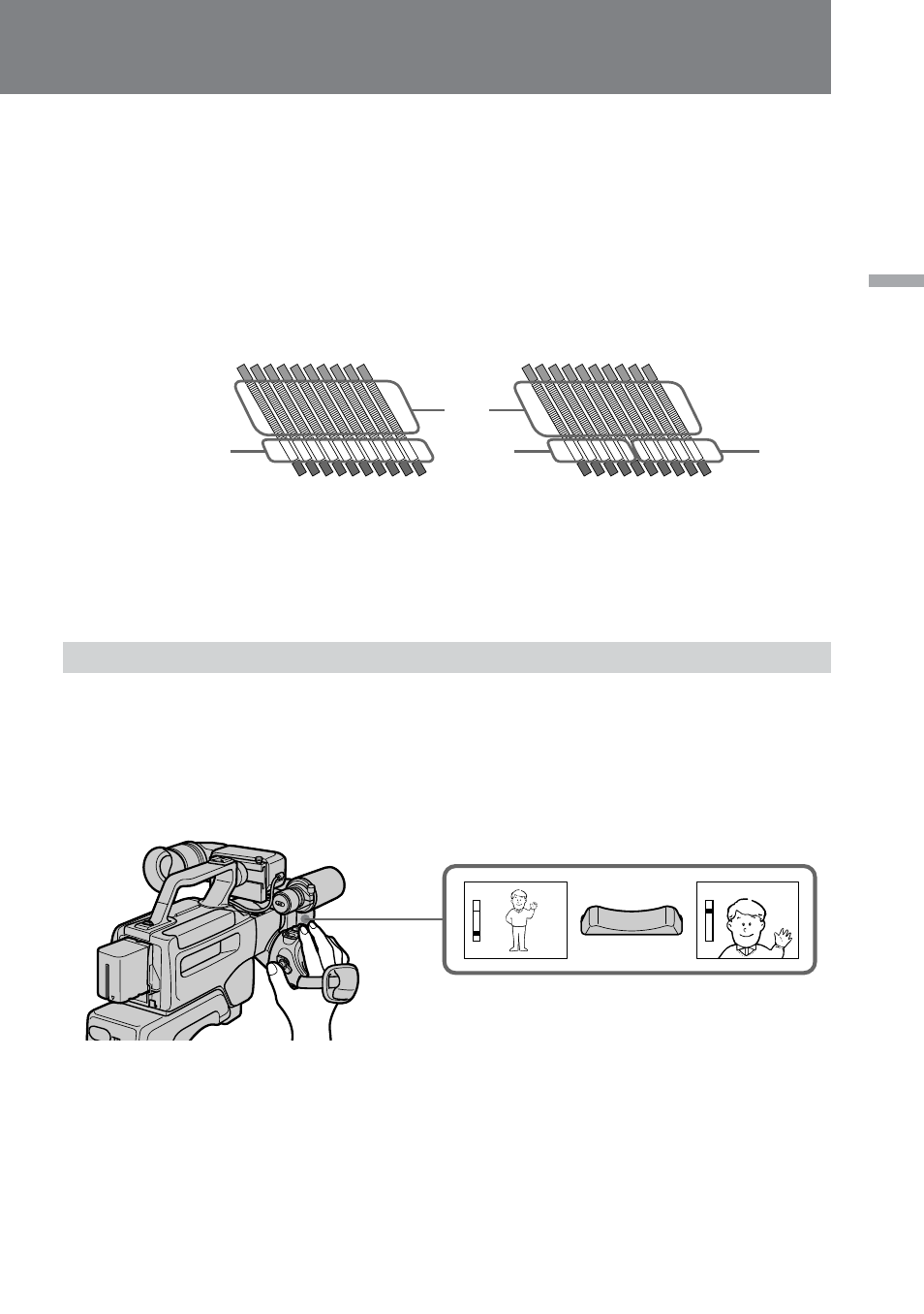 Using the zoom feature | Sony DCR-VX9000 User Manual | Page 15 / 96