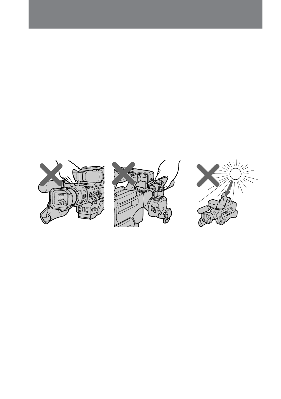 Hints for better shooting | Sony DCR-VX9000 User Manual | Page 18 / 96
