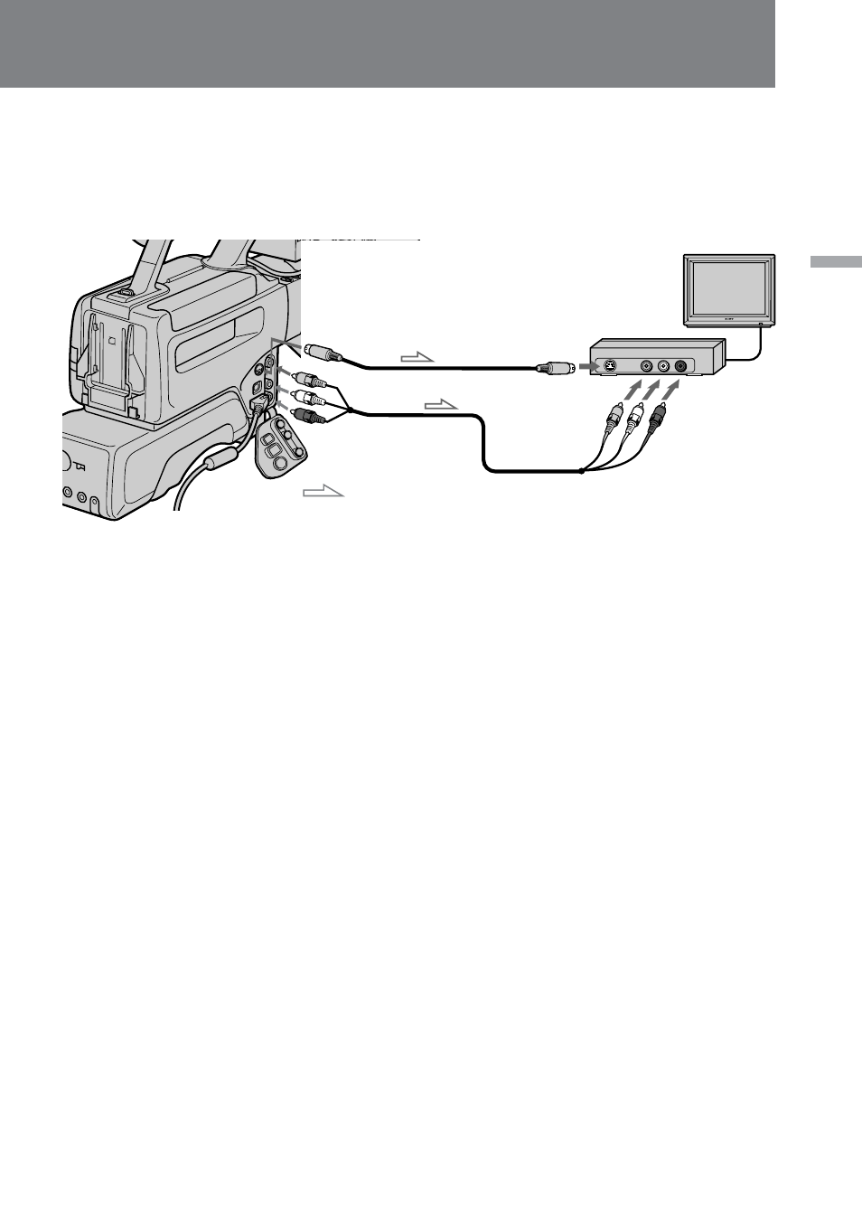 Tv vcr | Sony DCR-VX9000 User Manual | Page 21 / 96