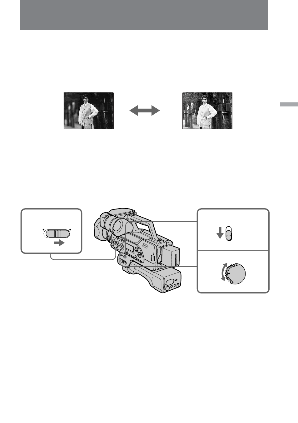 Adjusting the aperture | Sony DCR-VX9000 User Manual | Page 41 / 96