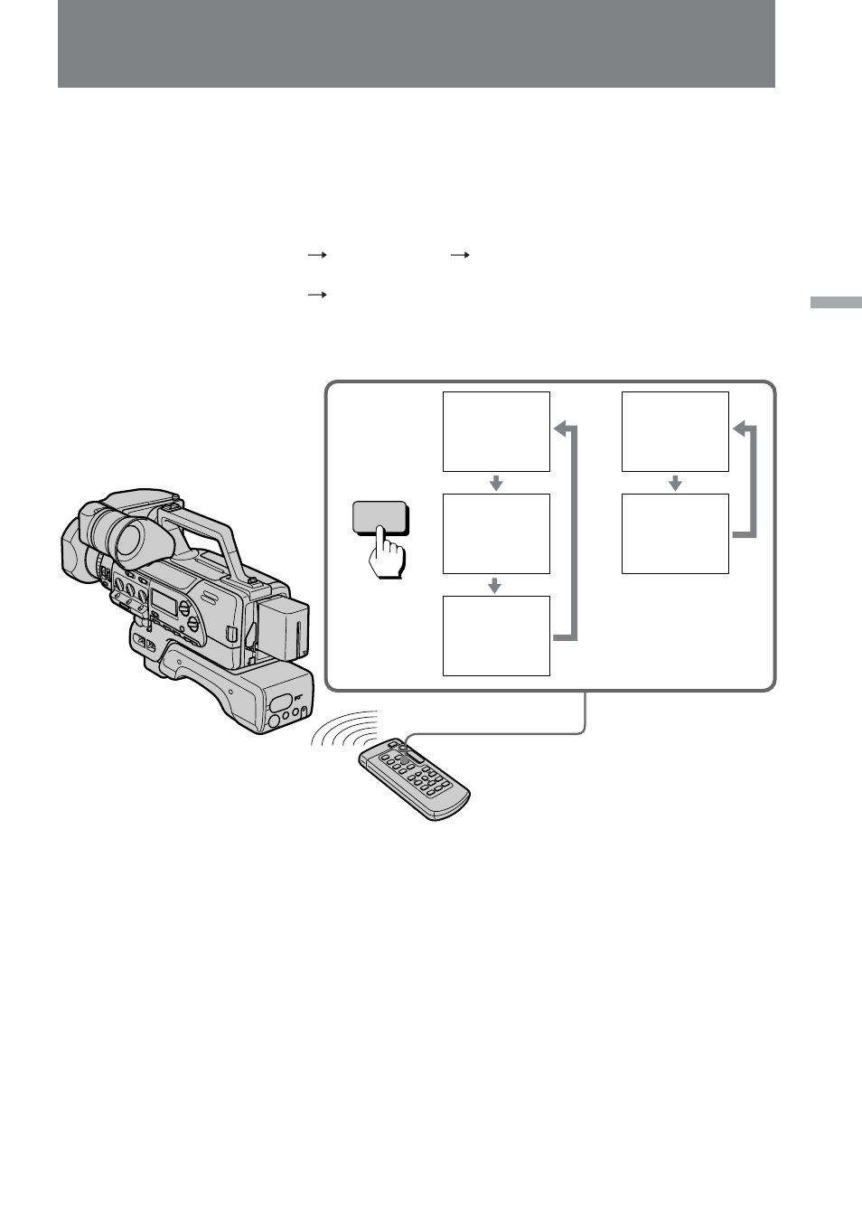 Displaying recording data | Sony DCR-VX9000 User Manual | Page 61 / 96