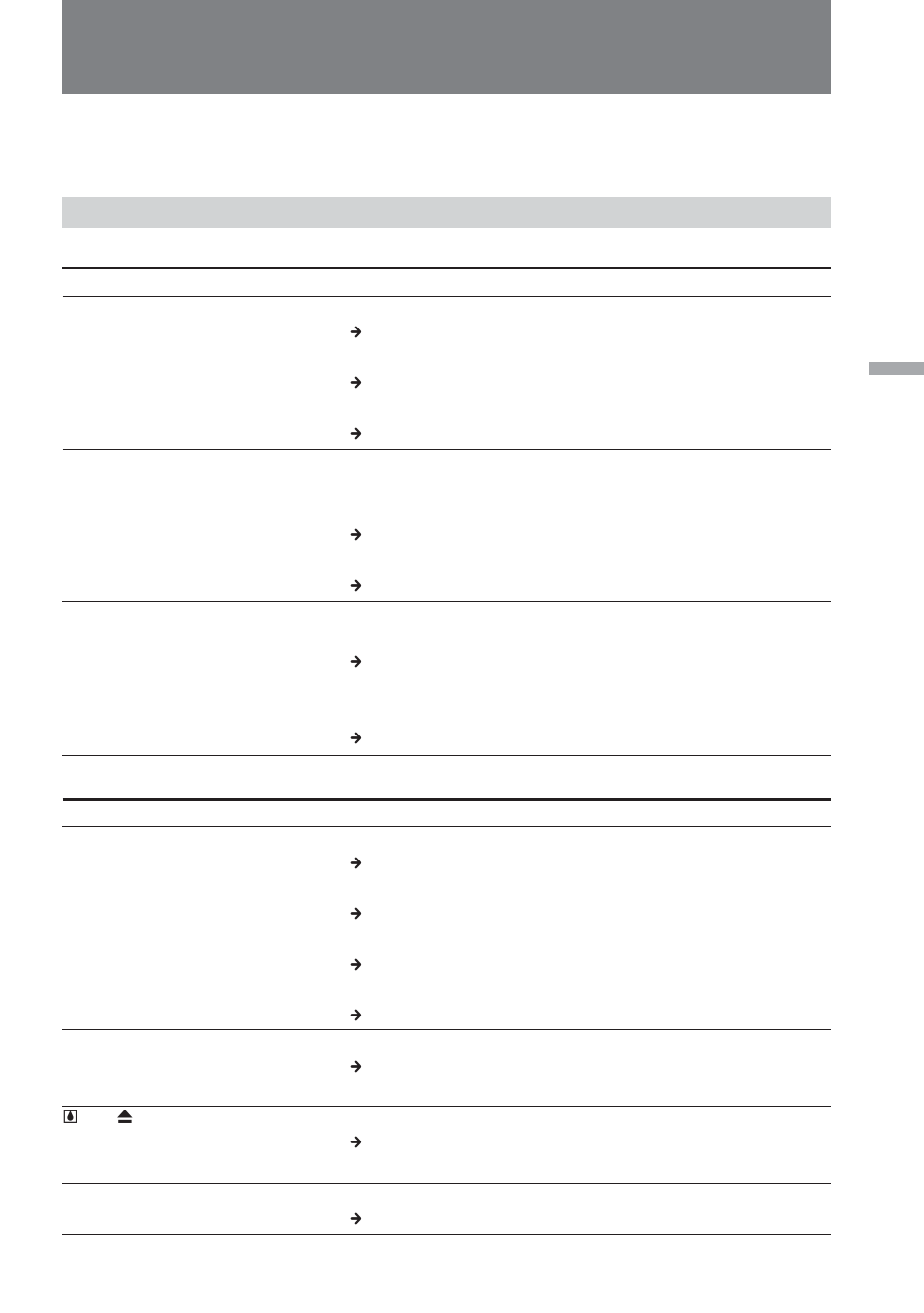 Trouble check | Sony DCR-VX9000 User Manual | Page 77 / 96