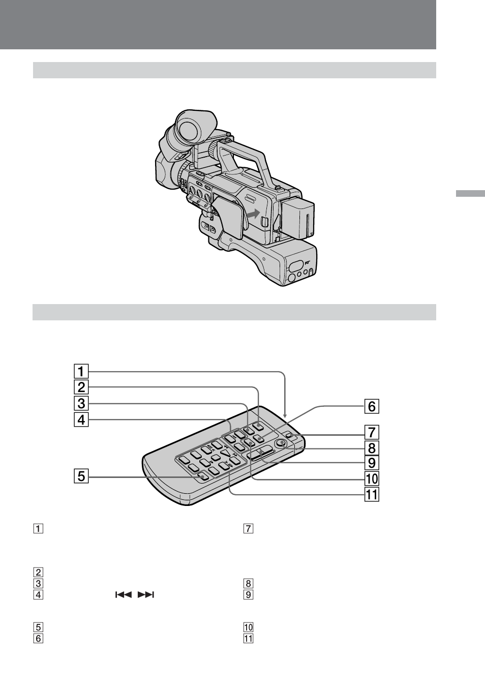 Sony DCR-VX9000 User Manual | Page 87 / 96