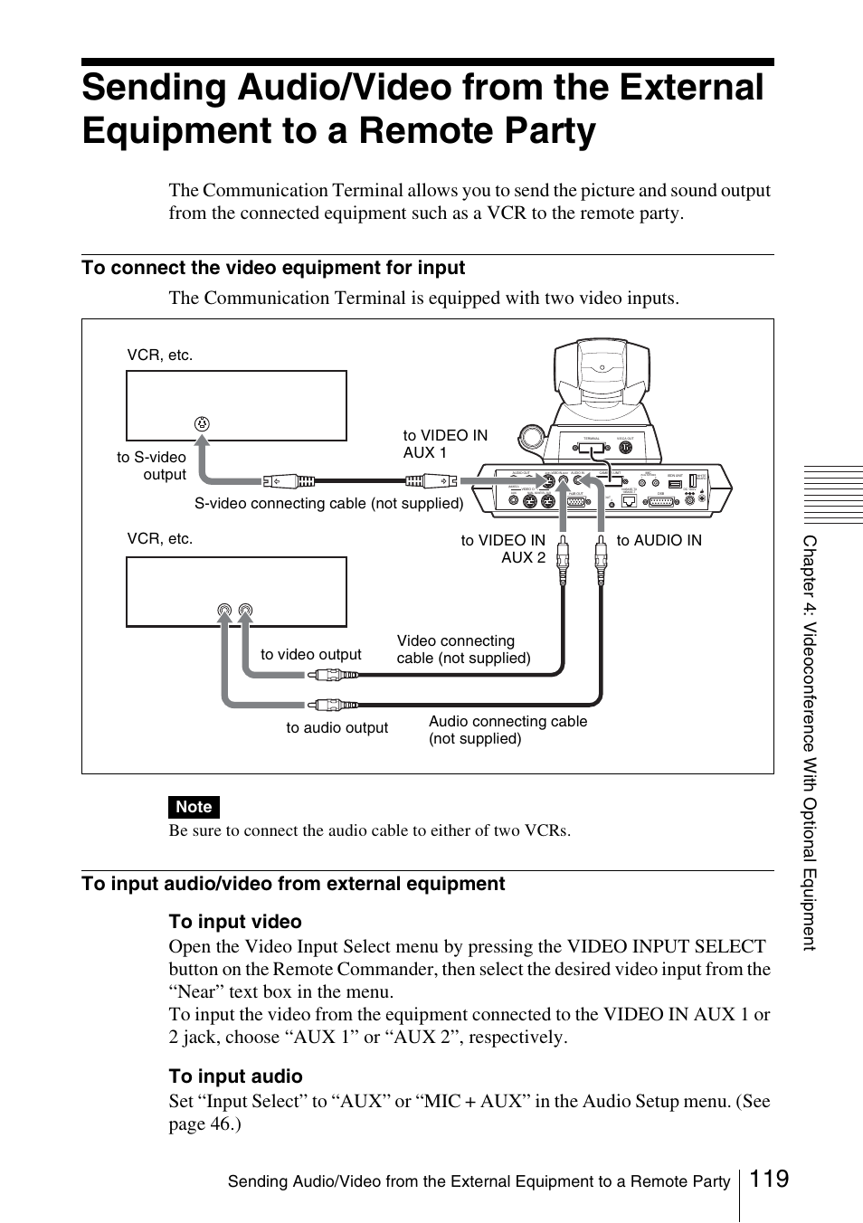 Sony PCS-1/1P User Manual | Page 119 / 216