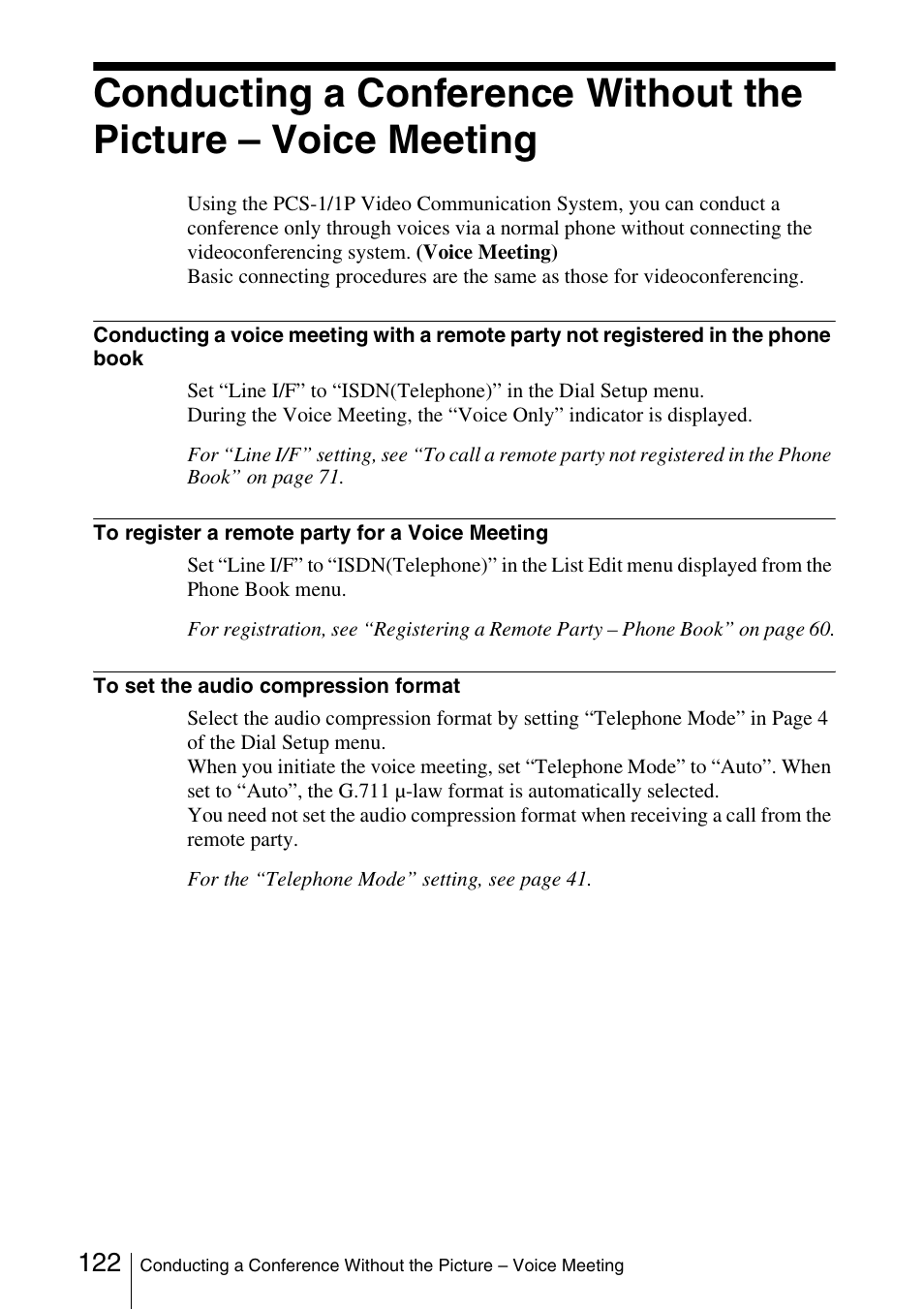 Sony PCS-1/1P User Manual | Page 122 / 216