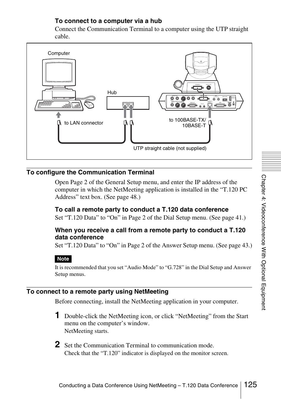 Netmeeting starts | Sony PCS-1/1P User Manual | Page 125 / 216