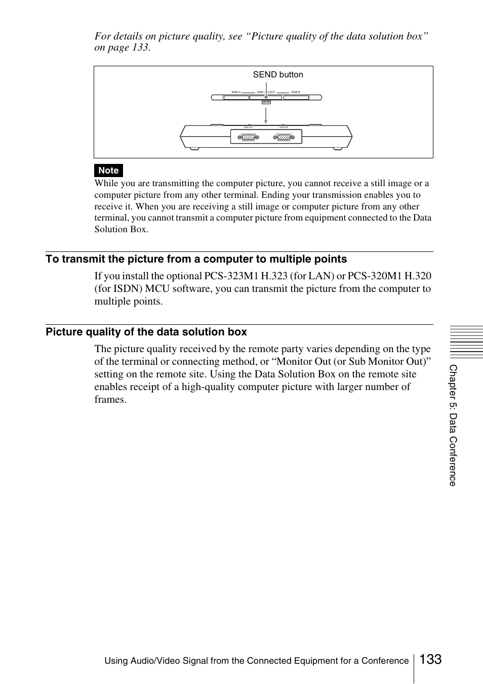 Sony PCS-1/1P User Manual | Page 133 / 216