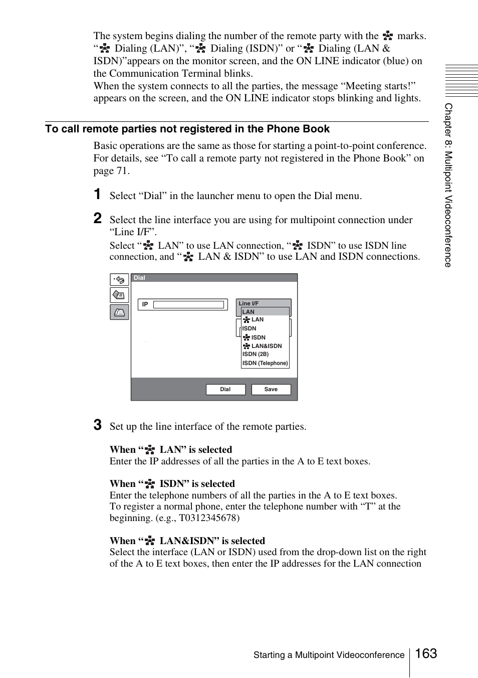 Sony PCS-1/1P User Manual | Page 163 / 216